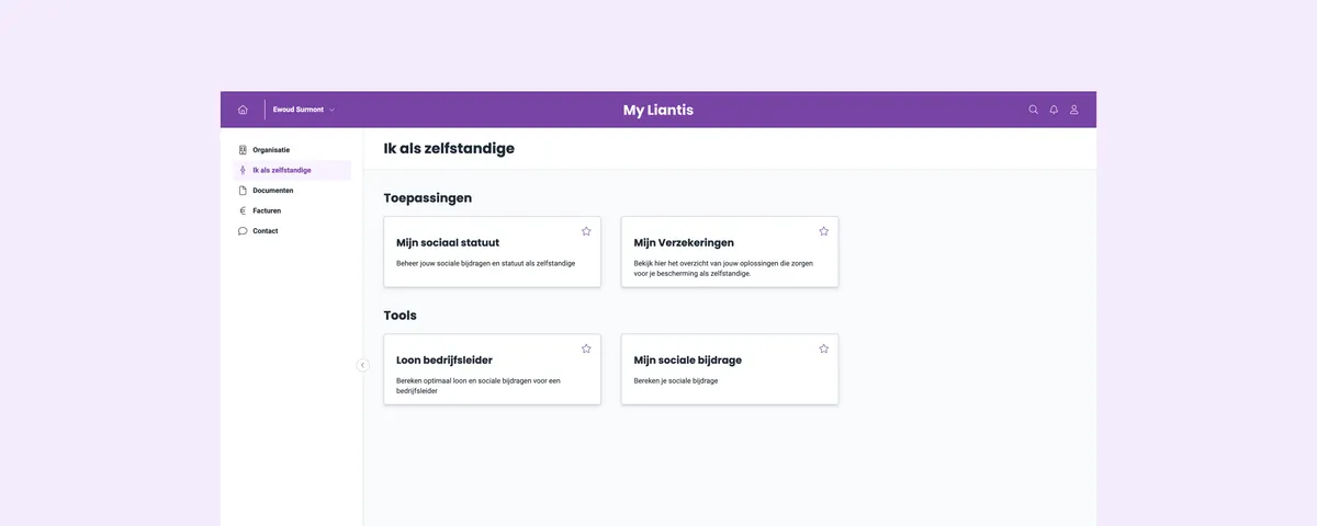 Unifying user navigation hero